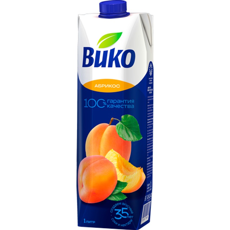 Нектар вико абрикос 1л