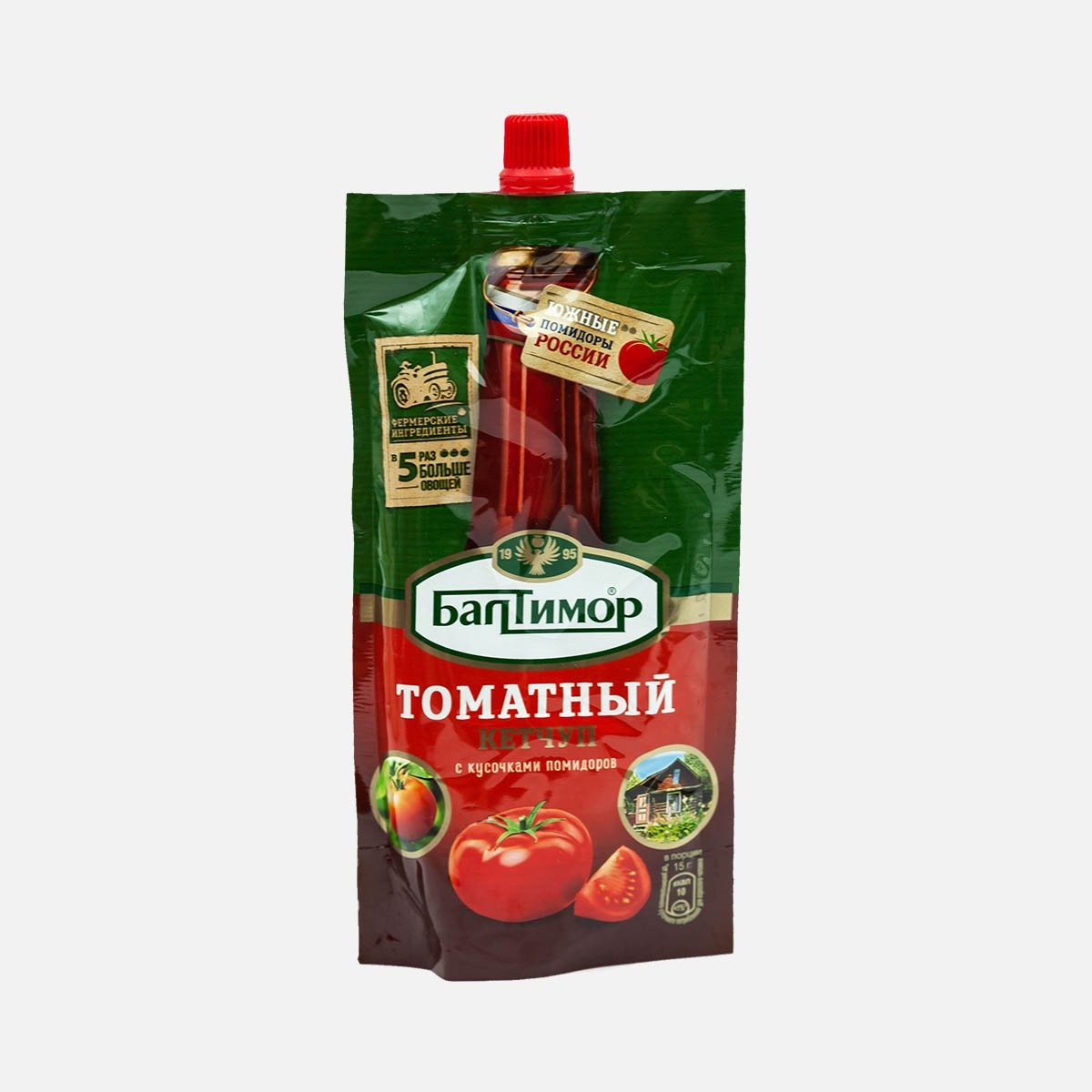 Кетчуп балтимор 260г томатный дой пак