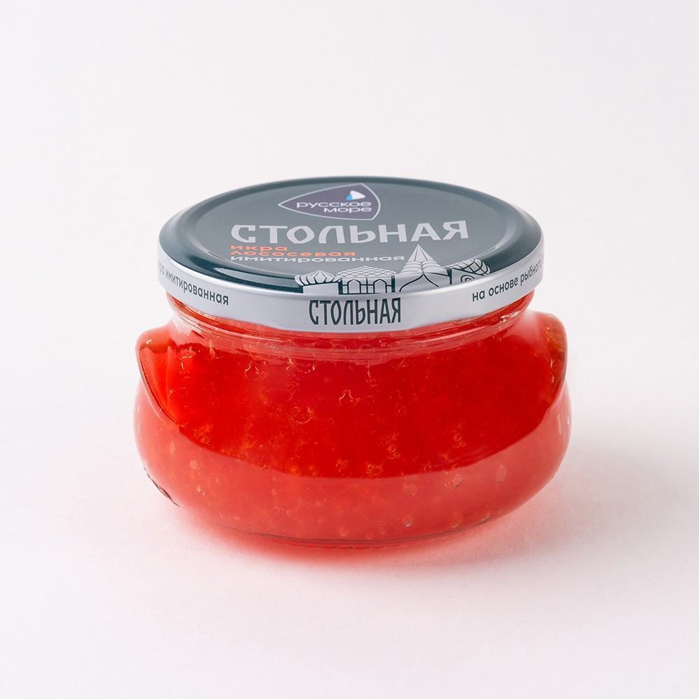 Икра красн имитир русскон море стольная 230г с/б