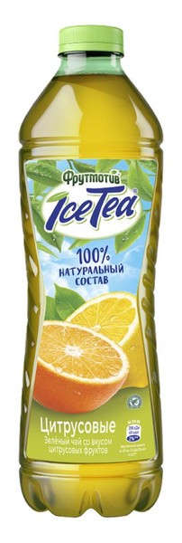 Напиток с/с фрутмотив айс ти черн чай персик 1л
