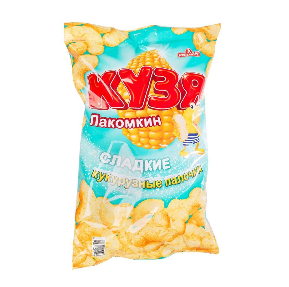 КУКУРУЗНЫЕ ПАЛОЧКИ КУЗЯ ЛАКОМИН 140 г