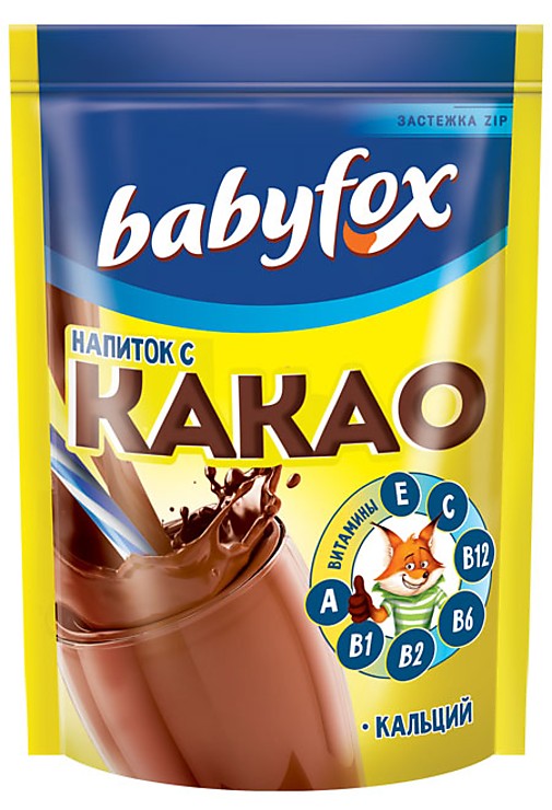 Напиток с какао бебифокс 135г