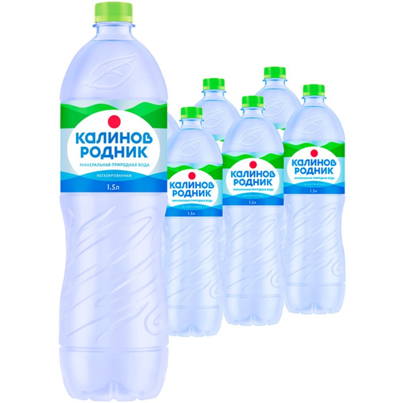 Напиток газ родник-аква персик 1,5л пэт