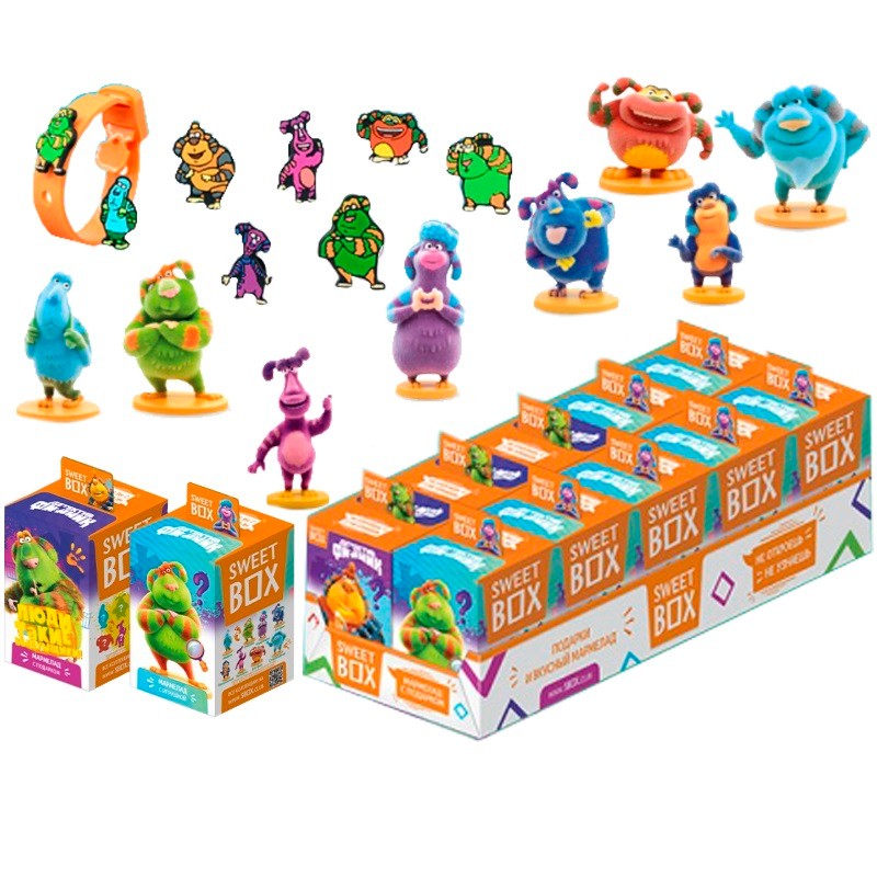Мармелад+игрушка кф свит бокс детектив финник 10г