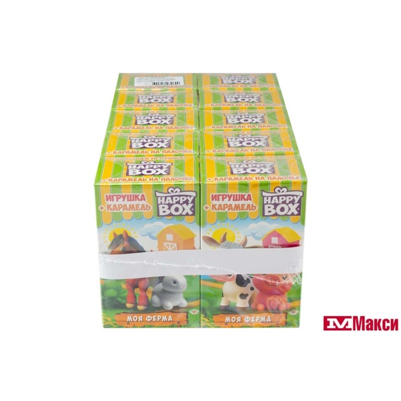 HAPPY BOX МОЯ ФЕРМА фигур+карам 30Г