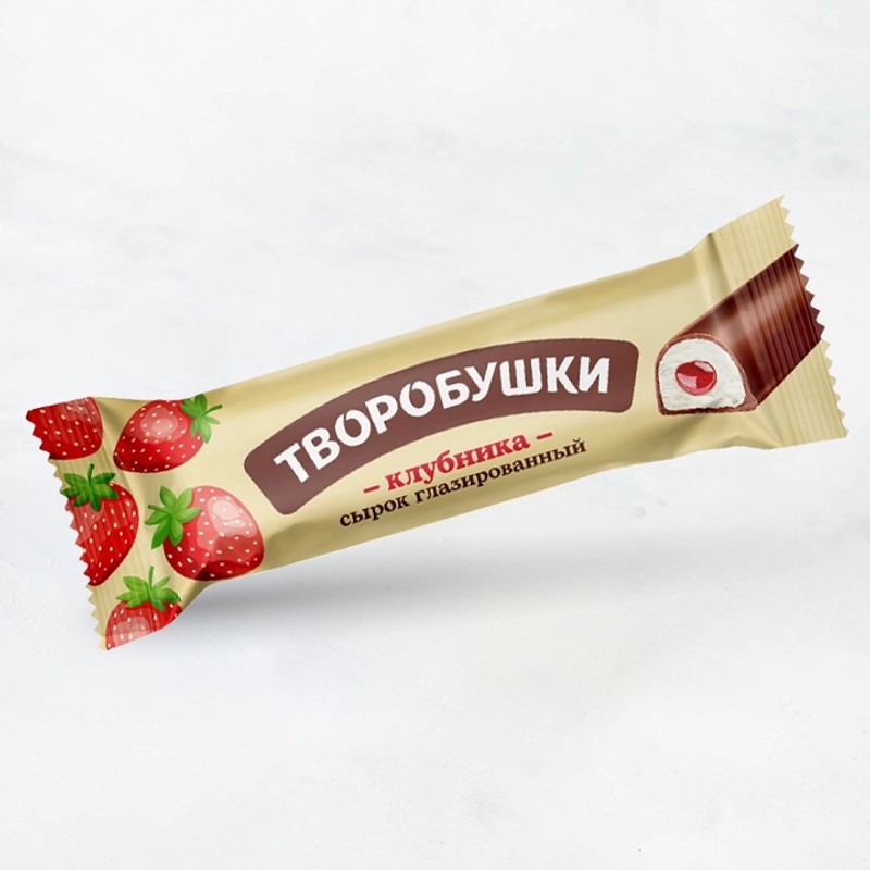 Сырок твор творобушки клубника 20% 40г