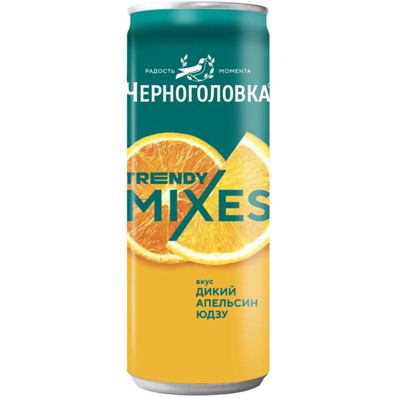 Напиток газ черноголовка дикий апельсин юдзу 0,33л ж/б