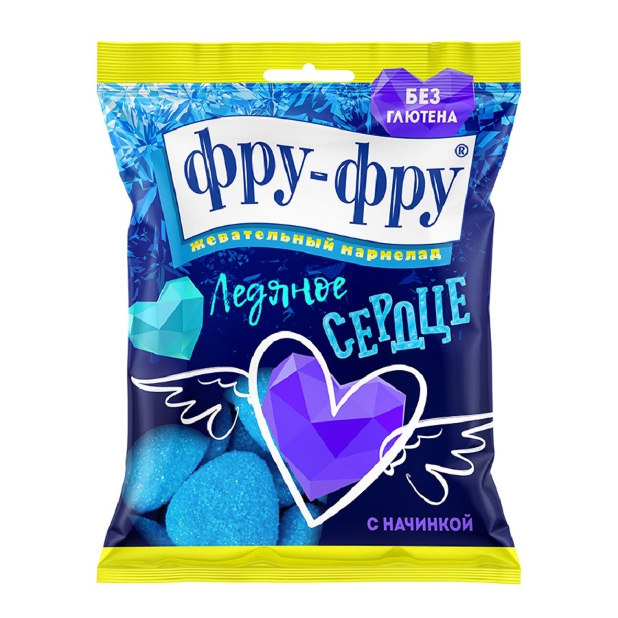 Мармелад жеват фру-фру ледяное сердце 80г