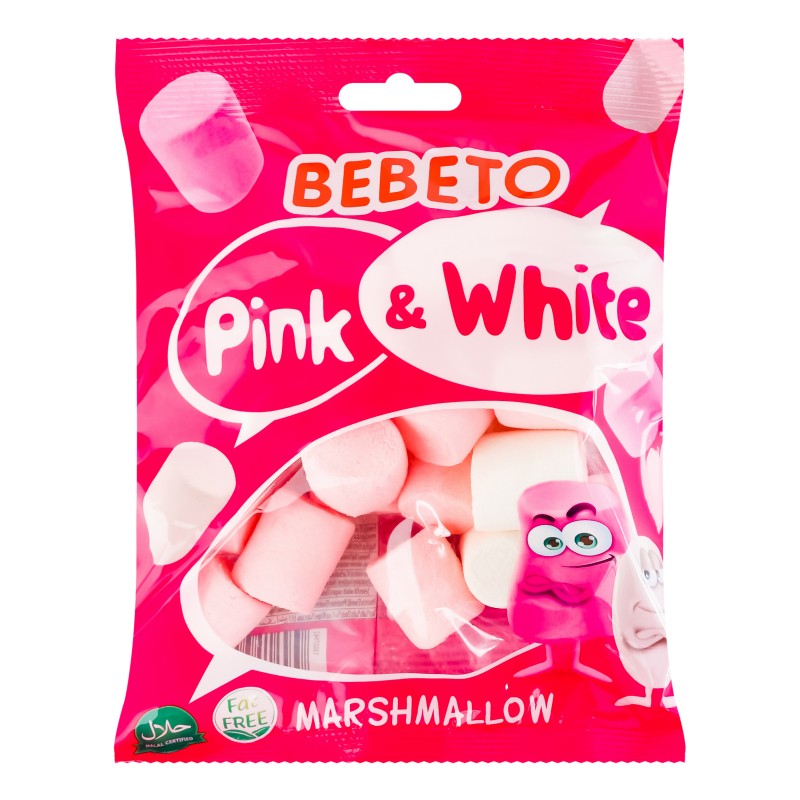 Суфле бебето маршмеллоу pink white 135г