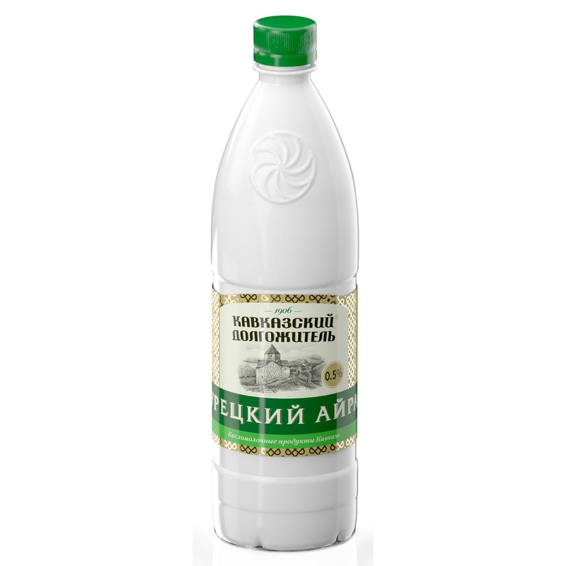 Айран Турецкий "Кавказский долгожитель" 0,5% РЕТ-бутылка 1 л