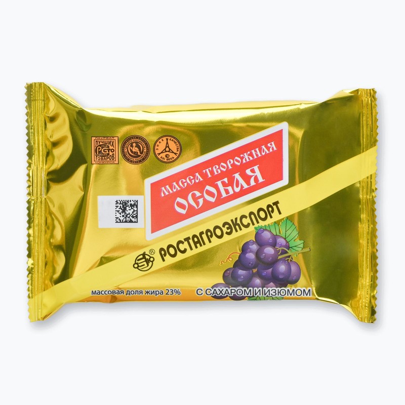 Десерт творожный с изюмом 180 г
