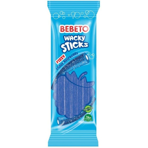 Мармелад жев бебето wacky sticks raspberry&pencils 160г