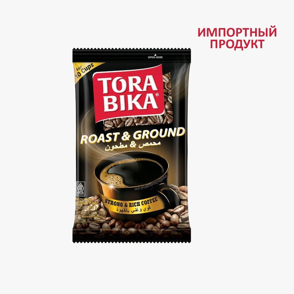 Кофе торабика roast&ground жар мол 60г