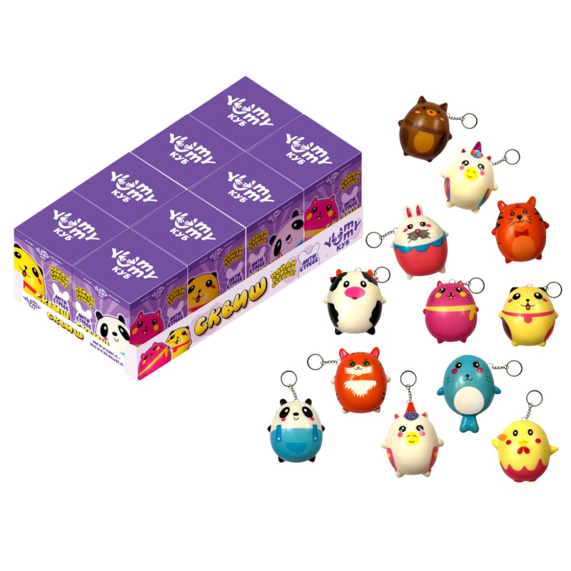 Игрушка животных frutibos леденцовая карамель с игрушкой 16г