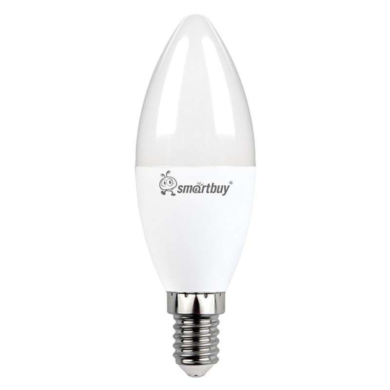 Светодиодная лампа led smartbuy c37-18w /e14