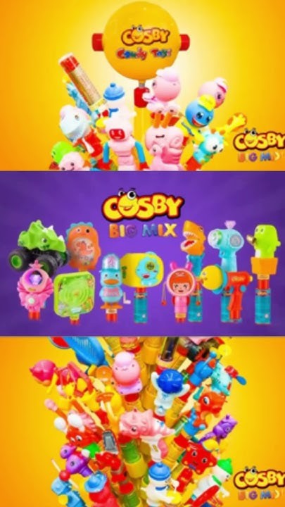 Шоколадное драже с игрушкой 5г cosby toys big mix набор ассорти