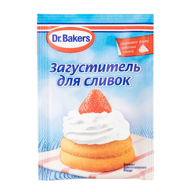 Загуститель dr.bakers для сливок 8г