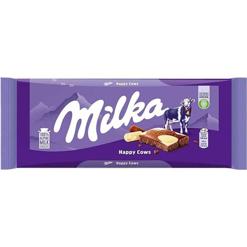 Шоколад милка молочный с белым шок 90г евро