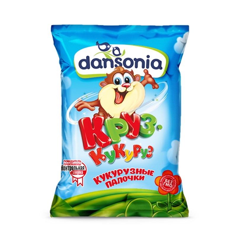 Кукурузные палочки dansonia круз кукуруз 130г