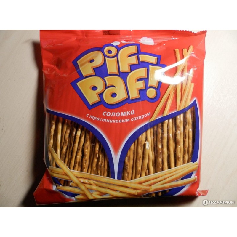 Соломка PIF-PAF сладкая с тростн сах 3,2кг 200г *16шт