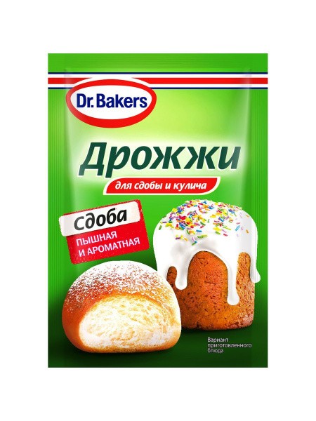 Дрожжи доктор бакерс сдоба 8г