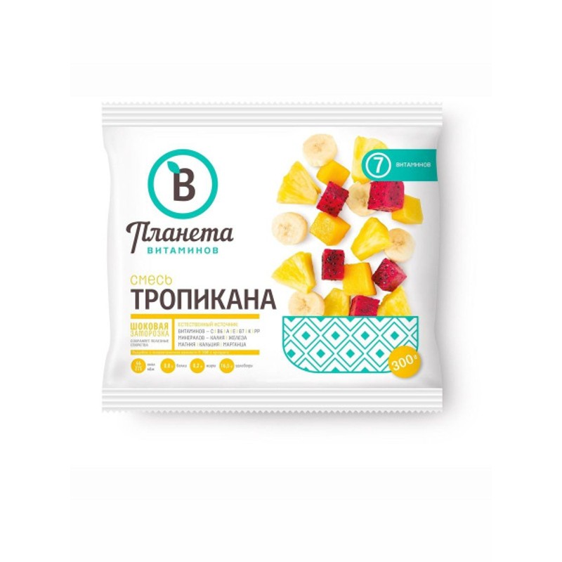 Смесь тропикана планета витаминов 300г