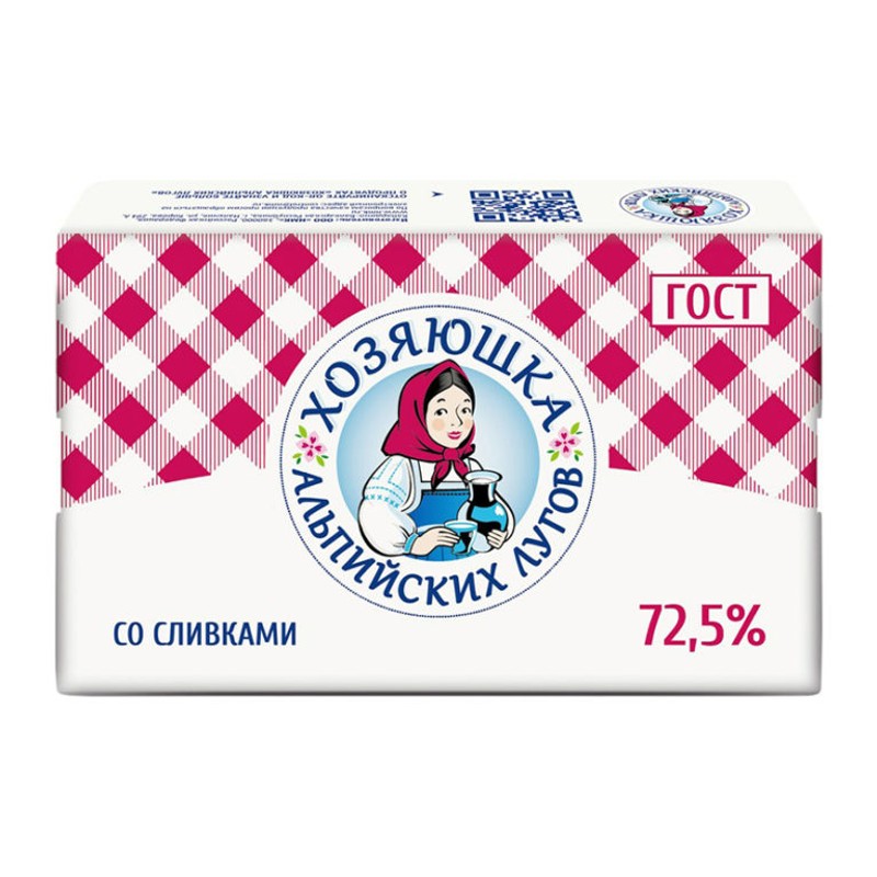 Спред раст-сливоч хозяюшка 72,5% 180г