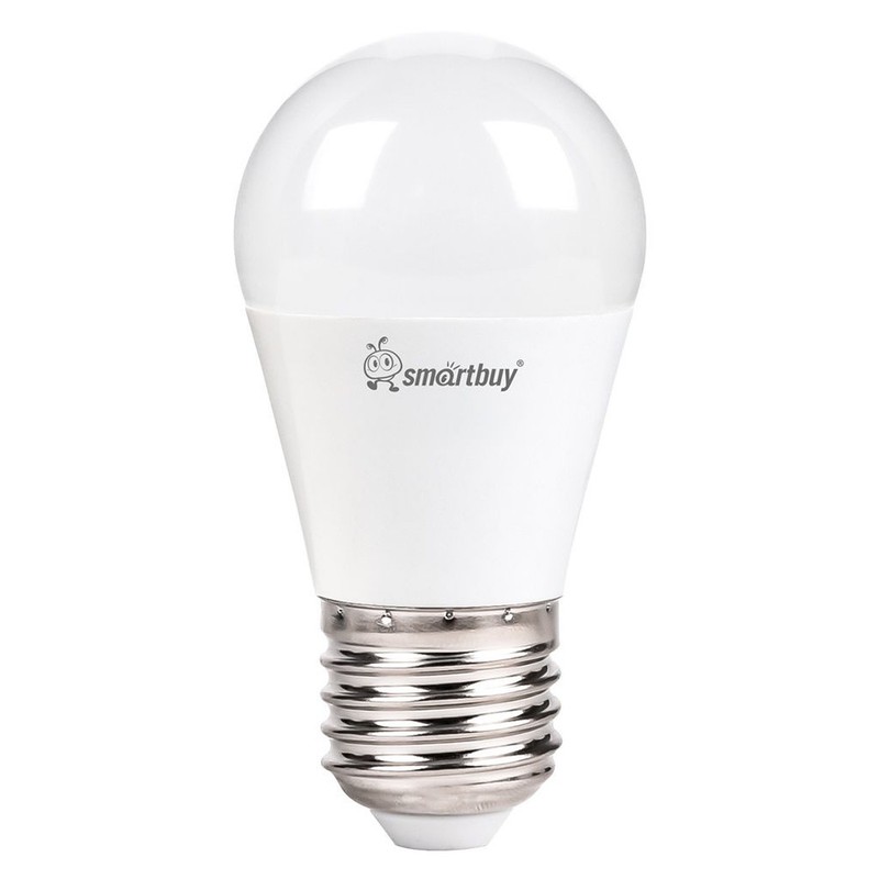 Светодиодная лампа led smartbuy g45-15-60к-е27