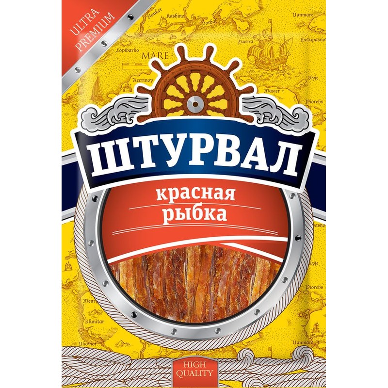 Тунец соломка штурвал солено сушенный 36г