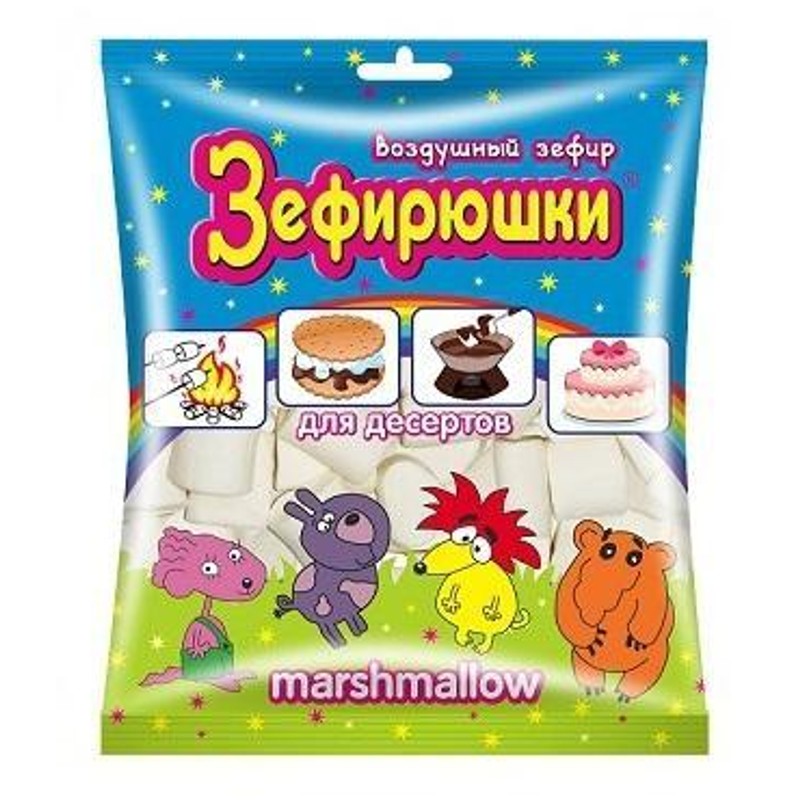 Зефирюшки шоколадный маршмеллоу 18г