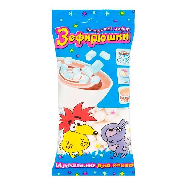 Зефир зефирюшки бодо бородо для какао 15г