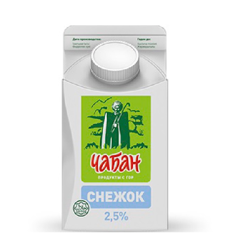 Напиток к/м чабан снежок 450г пэт