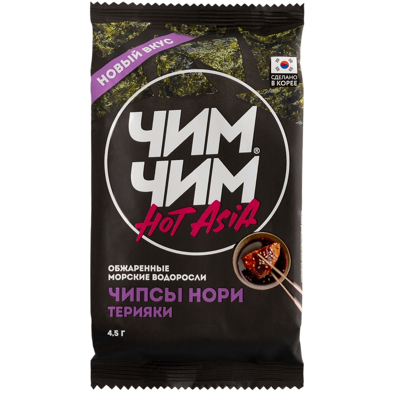 Чипсы нори чим чим терияки 4,5г