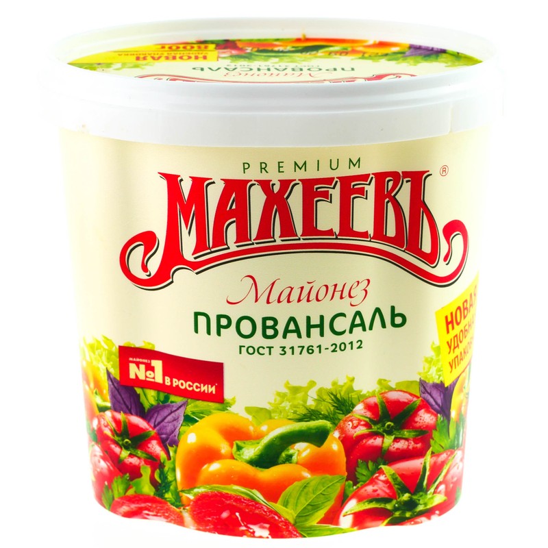 Майонез махеевъ кавказский 50,5% 350мл