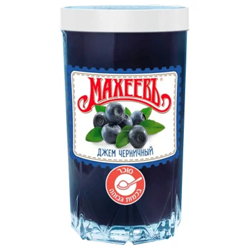 Джем махеев черника 400г д/п