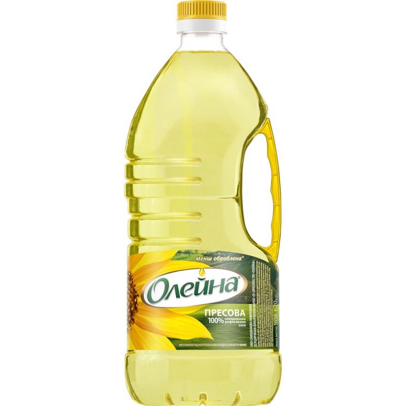 Масло подсолн раф олейна 1.8 л