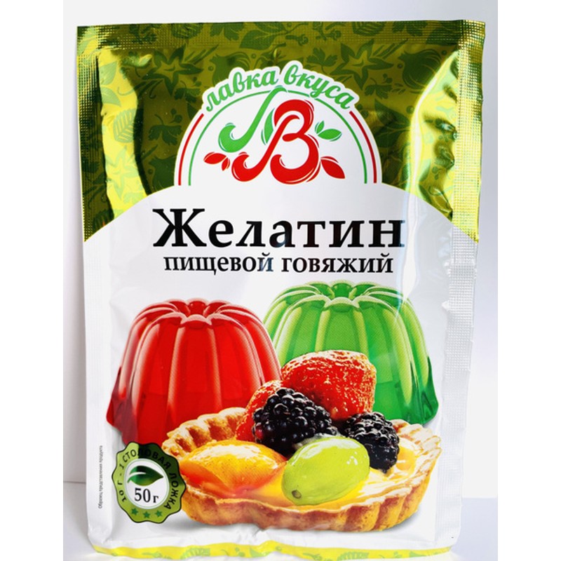 Лавка вкуса желатин говяжий 15г