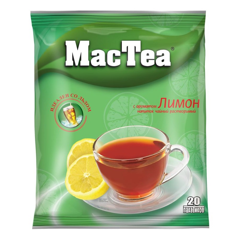 Чай мак ти 16г упаковка 20шт лимон