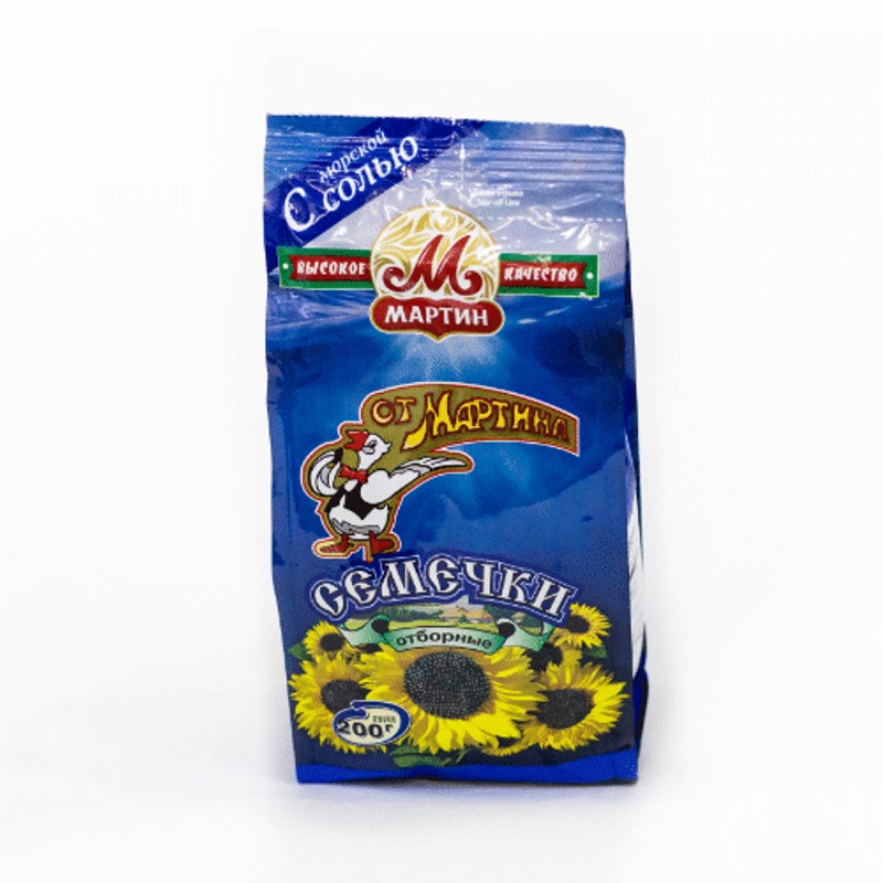 Семечки от мартина соленые 200г