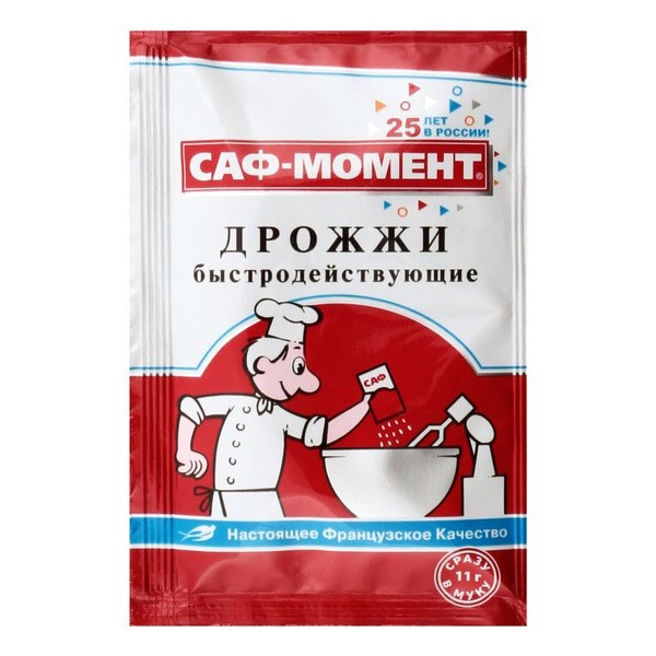 Сухие дрожжи Саф-Момент 11 гр