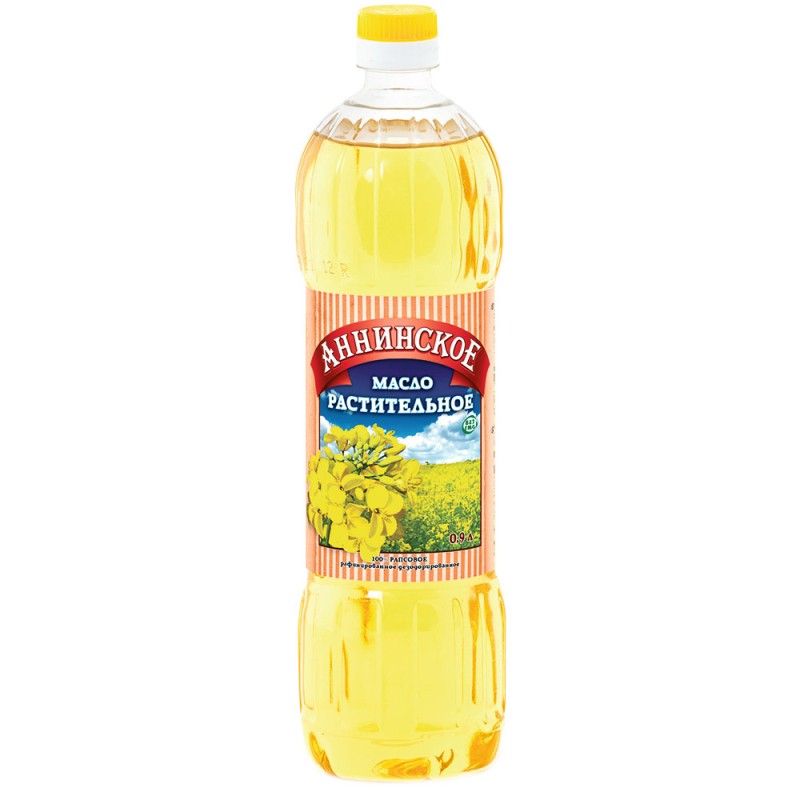 Масло подсолн аннинское 0,9л