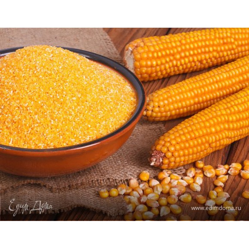Крупа кукурузная крупный помол хурзокова 700г
