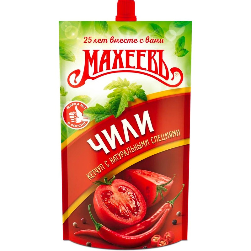 Кетчуп махеевъ 300г чили