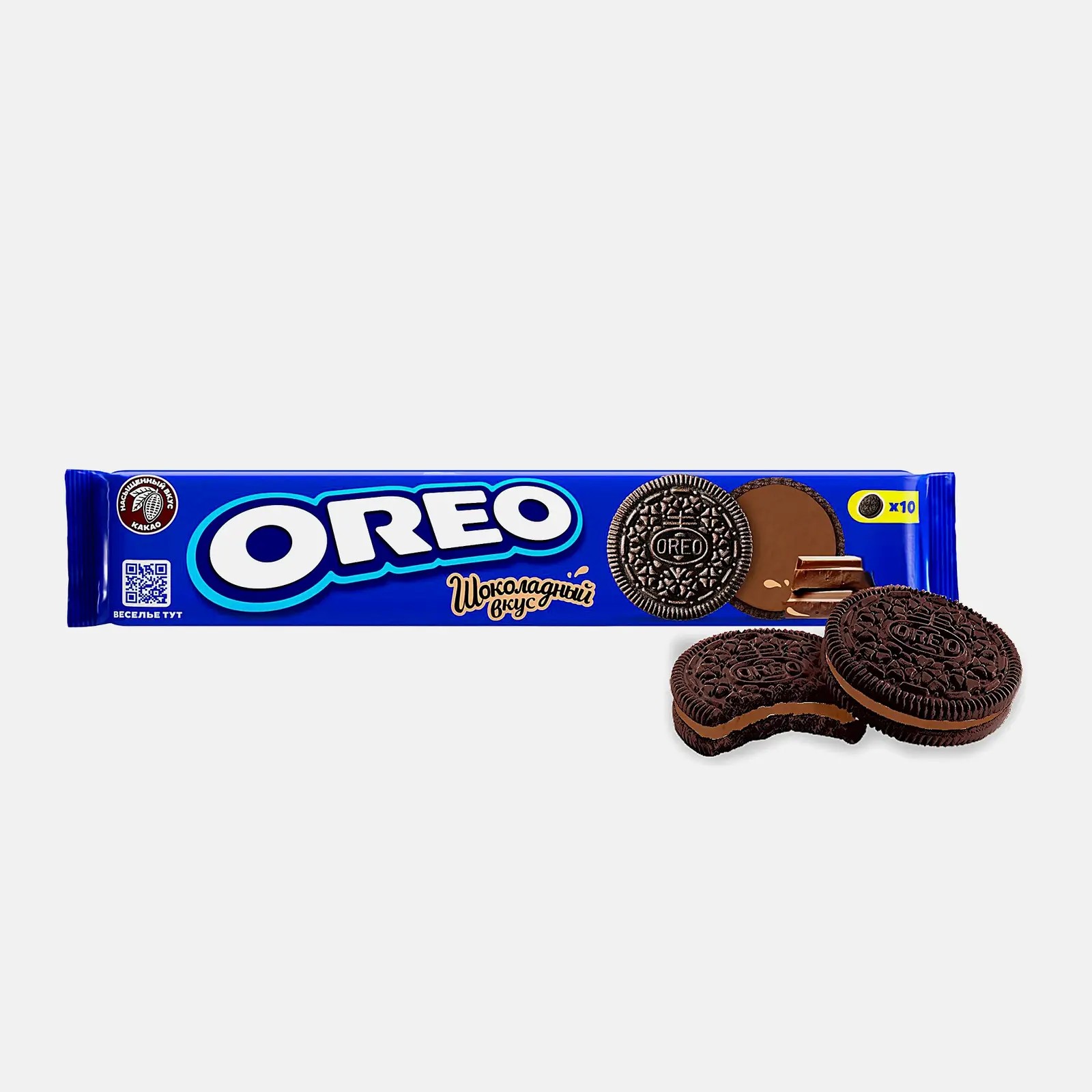 Печенье OREO шоколадный 95г