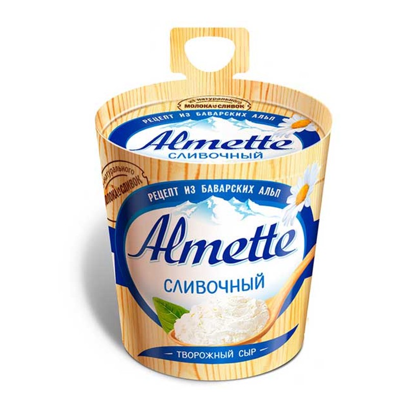 Сыр творож хохланд альметте 150г сливочный